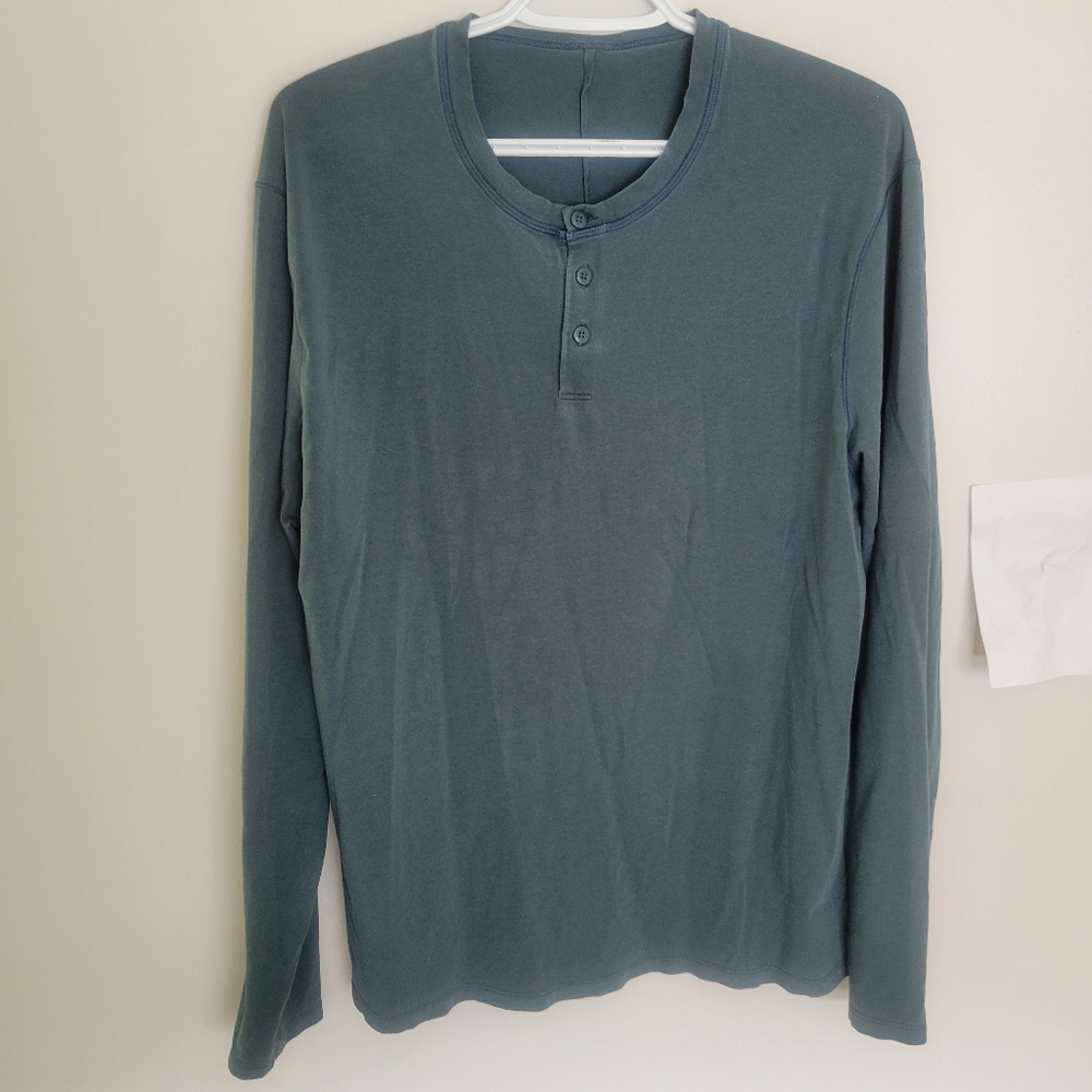 Lululemon Men's 5 Year Basic Lobg Sleeve Pakm Deco Sz M